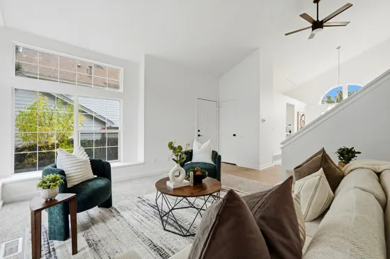 Home staged by StagingEstate at 1163 S Flower Cir