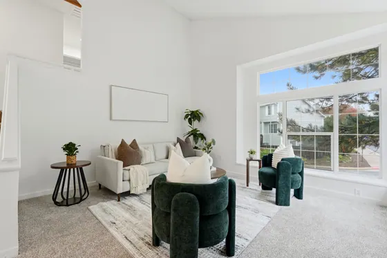Home staged by StagingEstate at 1163 S Flower Cir