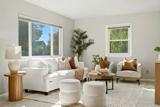 Home staged by StagingEstate at 2401 Ingalls St